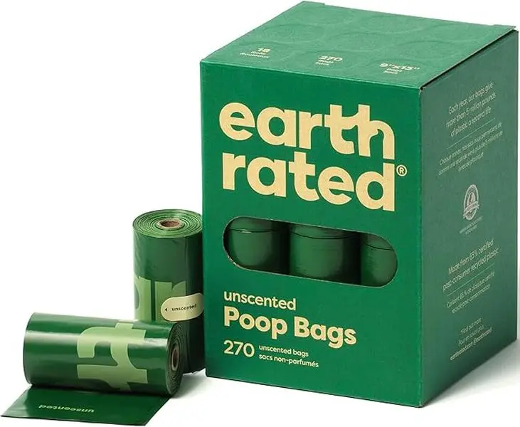 Leak-Proof Dog Poop Bags – Extra Thick Waste Bag Refill Rolls 0