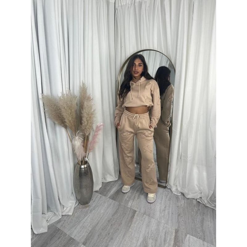 Oversized wide leg cross tracksuit 5