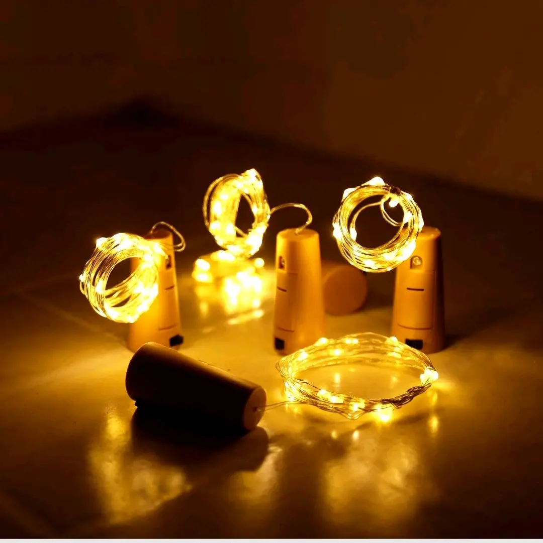 LED Lamp Bottle for Christmas - Festive Decoration
