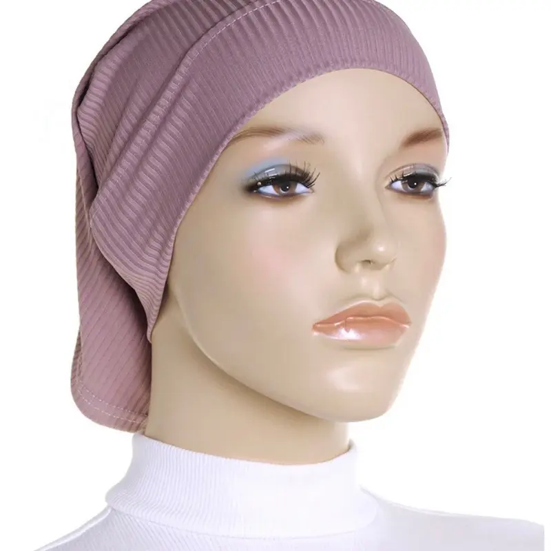 Ripped Jersey Tube Hijab Under Cap for Women - Perfect for Any Occasion