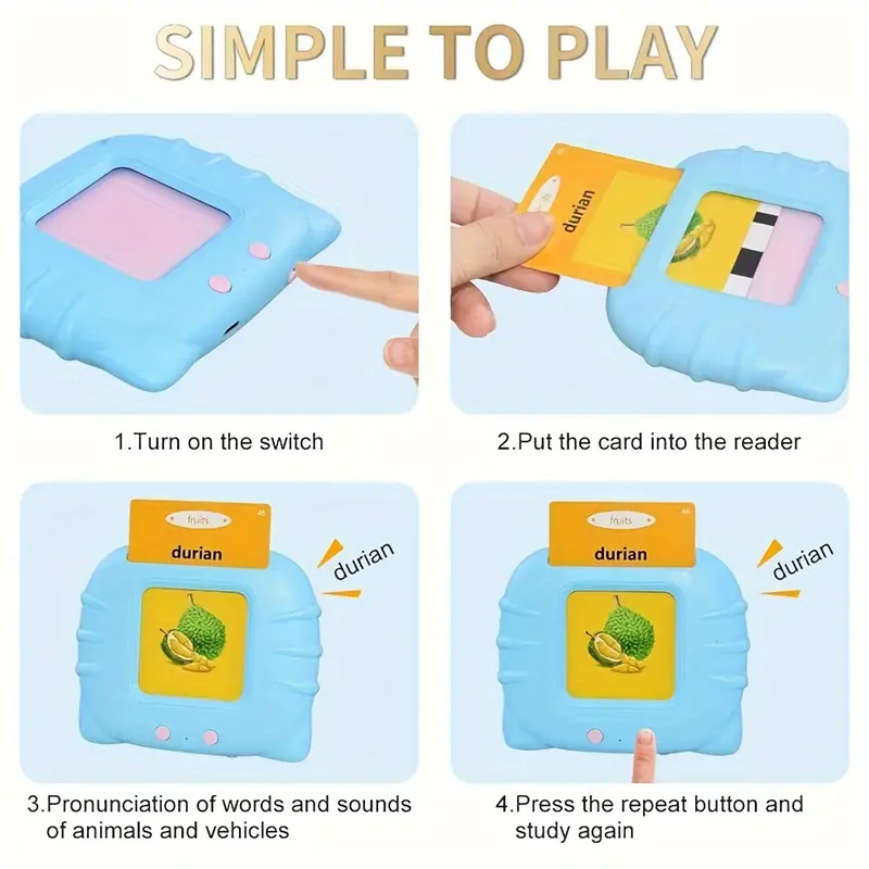 Interactive Learning English guide to toys for boys and girls, English learning machine, And More - Perfect Birthday Gifts For Boys And Girls 5