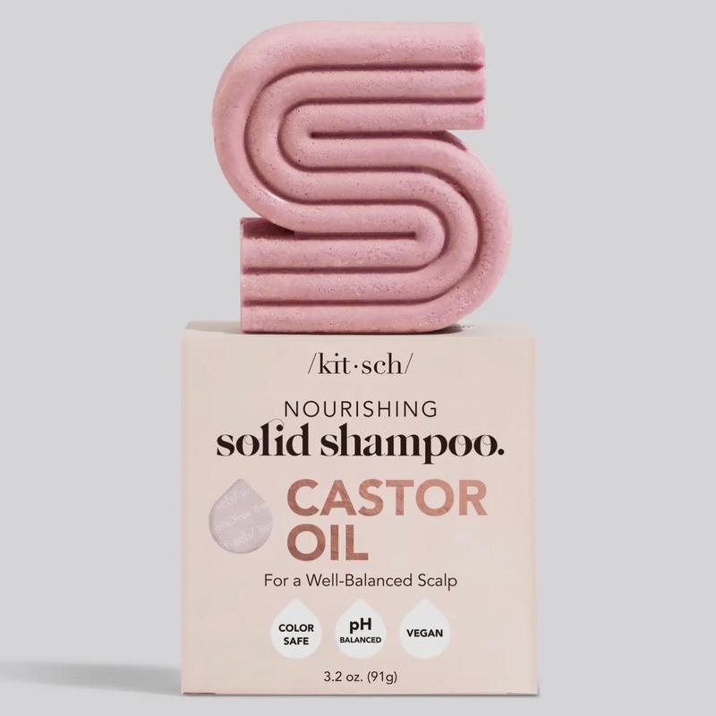 Kit-Sch Castor Oil Shampoo Bar 3.2oz 2
