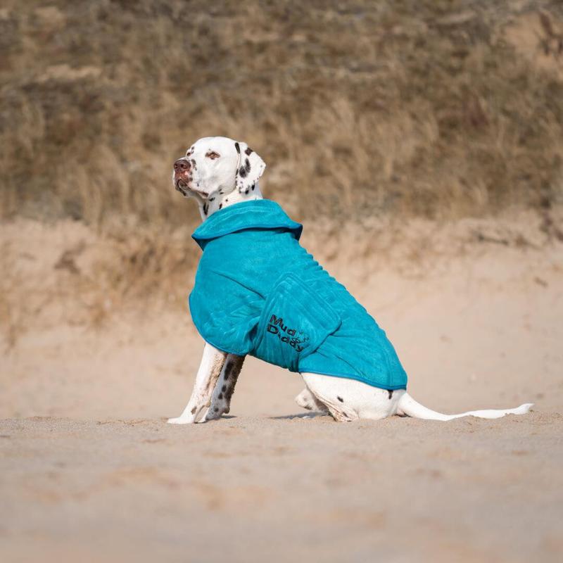 Mud Daddy® Dog Drying Coat | Dog Bathrobe | Fast Drying | Super Absorbent | Double layers | Double thickness 3