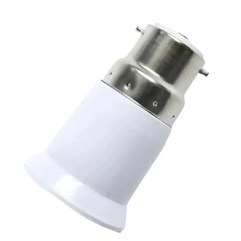 High-Quality B22 to E27 Lamp Holder Adaptor - Flame-Retardant Material 2