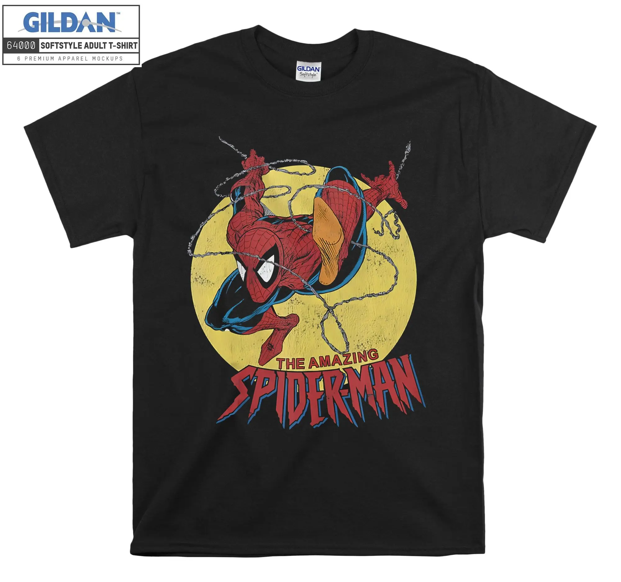 The Amazing Spider-Man Figure Cool Men Women Unisex Top T Shirt T-Shirt Tshirt