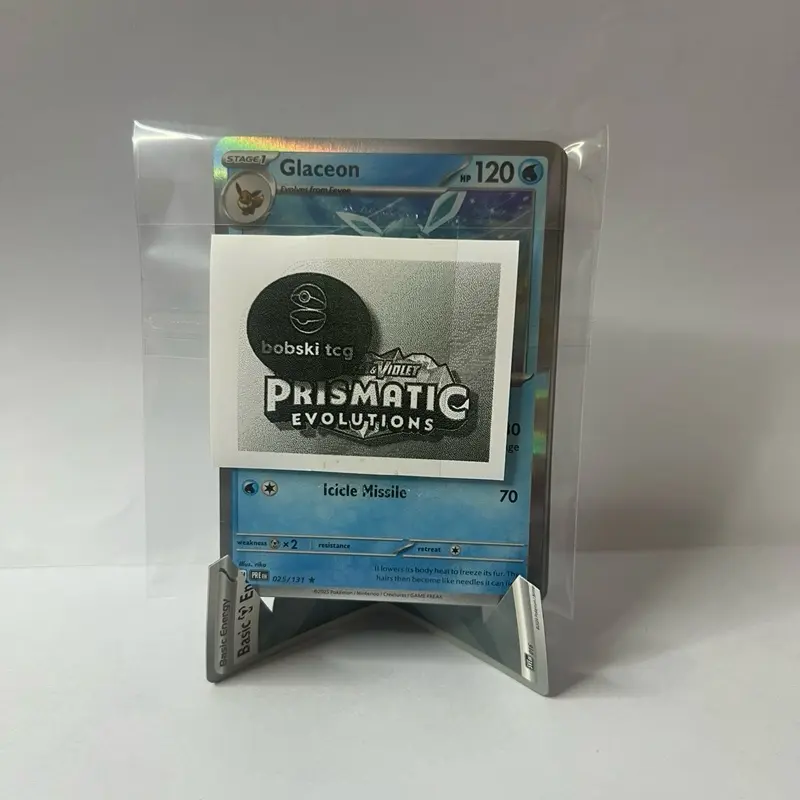 Prismatic Evolutions Custom Bulk Pack - 20 Cards Including 17 Common/Uncommon Cards, 2 Reverse Holo Cards, and 1 Holo Card 2