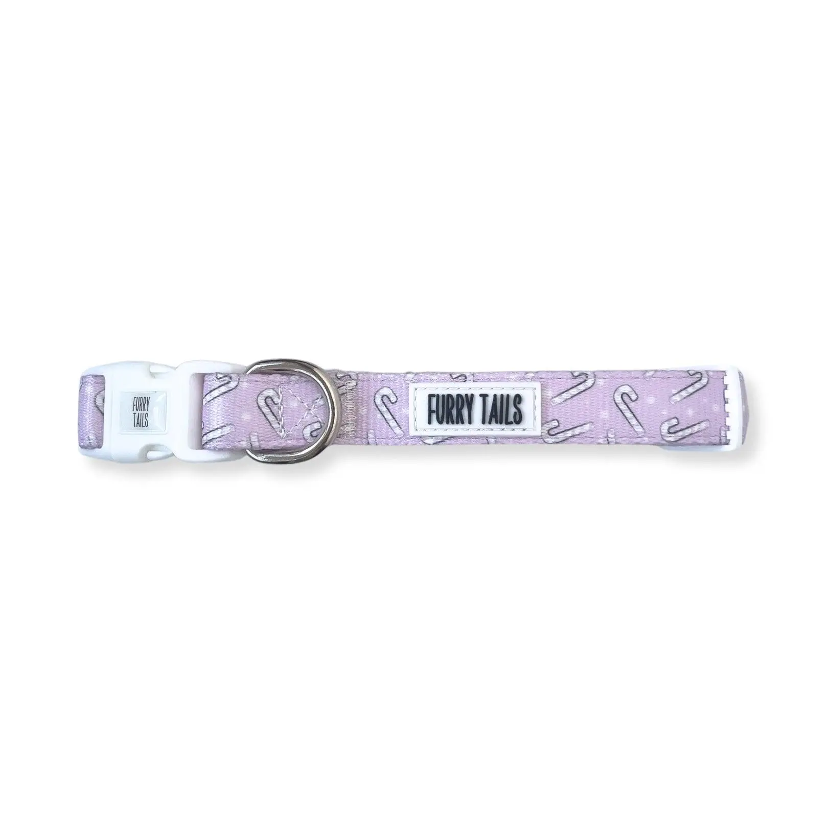 Adjustable Dog Collar - Candy Cane Dreams