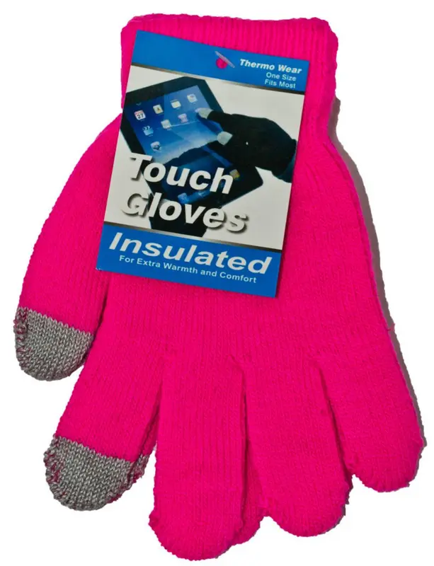KIDS Touch Screen Winter Warm Stretch Magic Gloves Boys Girls Children Mobile Phone iPad iPhone Smartphones Phone Tablet Fingers School Walk Run Cycling Walking 1