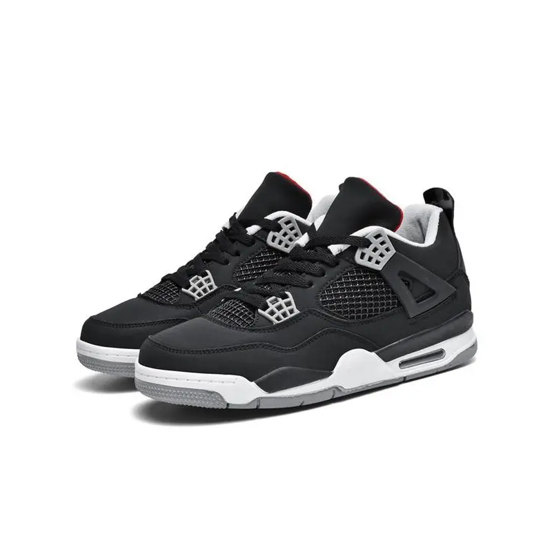 Men's   Contrast Mesh Basketball Shoes, Casual Sporty Lace Up Non-slip Wear-resistant Sneakers, Breathable Comfortable Sports Shoes for Outdoor Sports