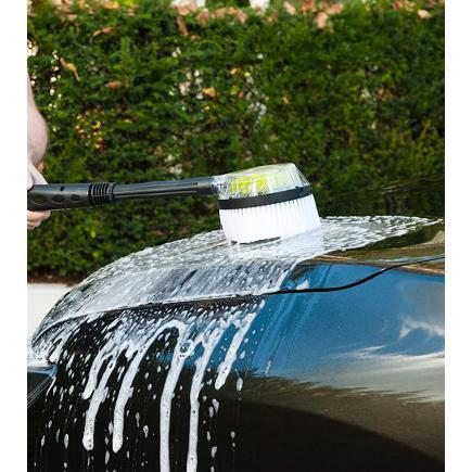 Autojack Gardenjack Rotating Wash Brush Rotary Pressure Washer Attachment Compatible with Kärcher Application Windows Garden Furniture Vehicles Karcher 3