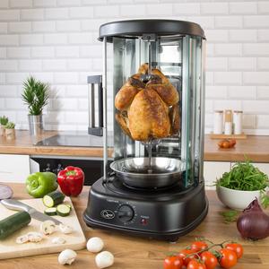 Quest  Rotisserie Grill and Kebab Maker - Perfect Father's Day Gift - Roast Chickens and Kebab Skewer - Free Delivery