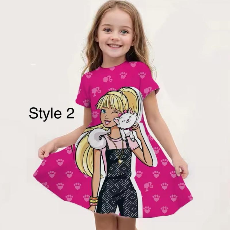 Girls Barbie Summer Dresses 1