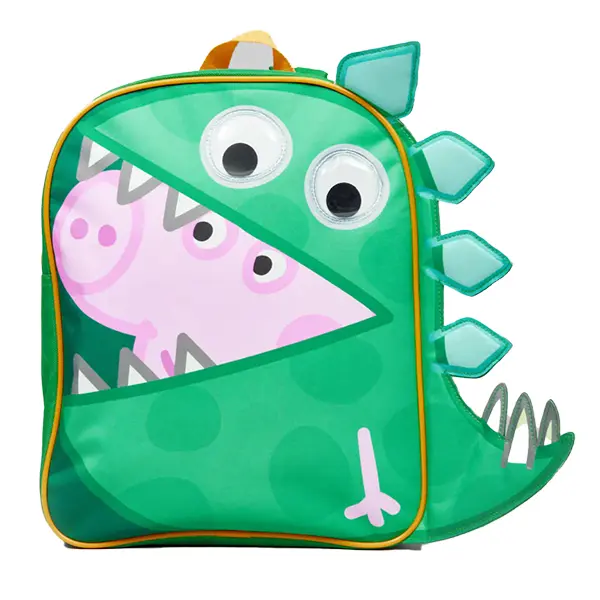 Boys  Peppa Pig George Dino Roar 3D Backpack 0