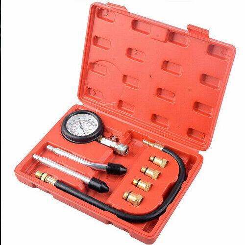Product Introduction of Petrol Engine Cylinder Pressure Tester for Car Compression Test Gauge Kit Set UK 12
