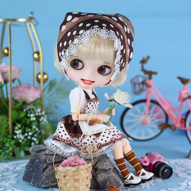 ICY DBS Blyth Doll BJD Joint Body White Skin Dopamine Girl Set 1/6 Toy 30cm Girl Gift Anime 6