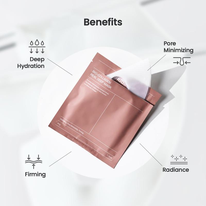 BIODANCE Bio-Collagen Real Deep Mask, Hydrating Overnight Hydrogel Mask, Pore Minimizing, Elasticity Improvement, 34g x16ea Skincare Skin Repair Comfort 3
