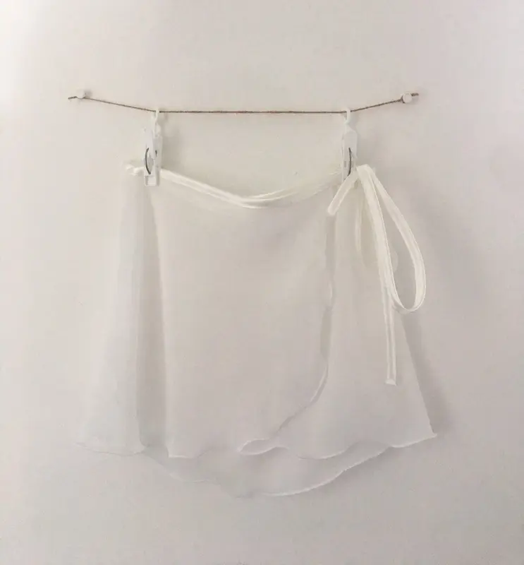 Ballet Skirt 11" Style GISELLE Chiffon Satin Wrap Women 1