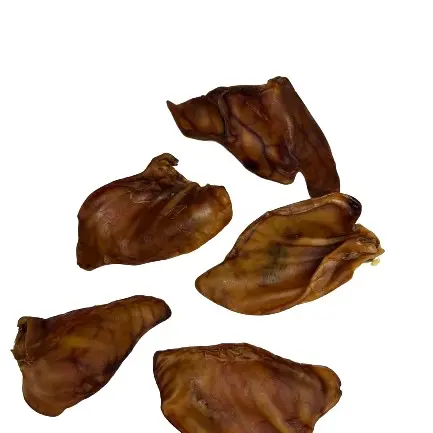 Pigs Ear - natural dog treat - Grain Free, Gluten Free, High Protein, Chondroitin & Glucosamine for Dental Health 5