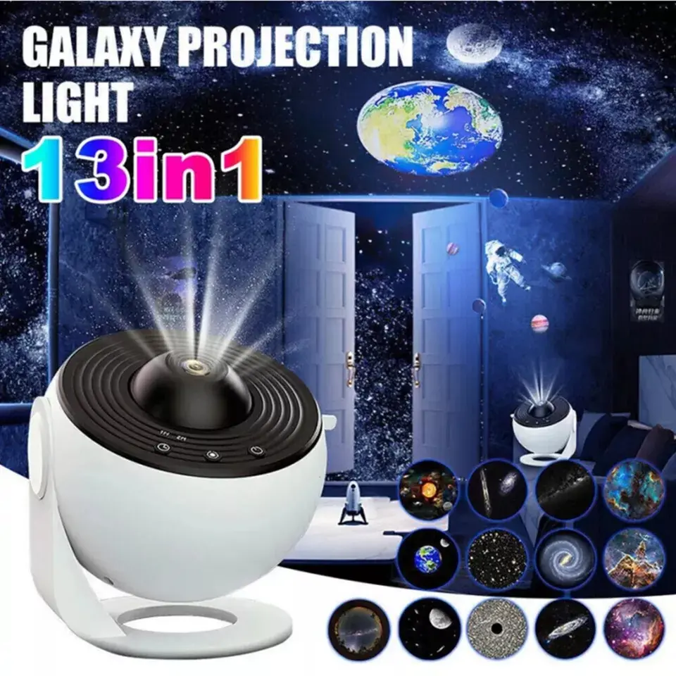 13in1 Planetarium Galaxy Starry Sky Projector Night Audio