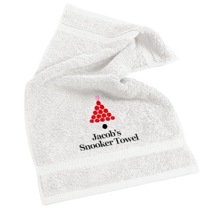 Aztex Personalised Snooker Towel 4