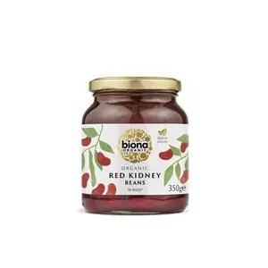 Biona | Organic Kidney Beans - in Glass jars 350g | 350g