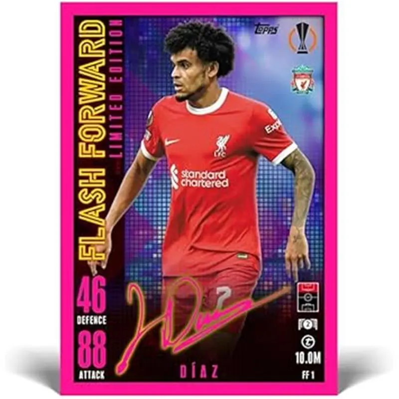 Match Attax Extra 2024 Flash Forwards Booster Tin with 3 Limited Edition Flash Forwards Cards 0