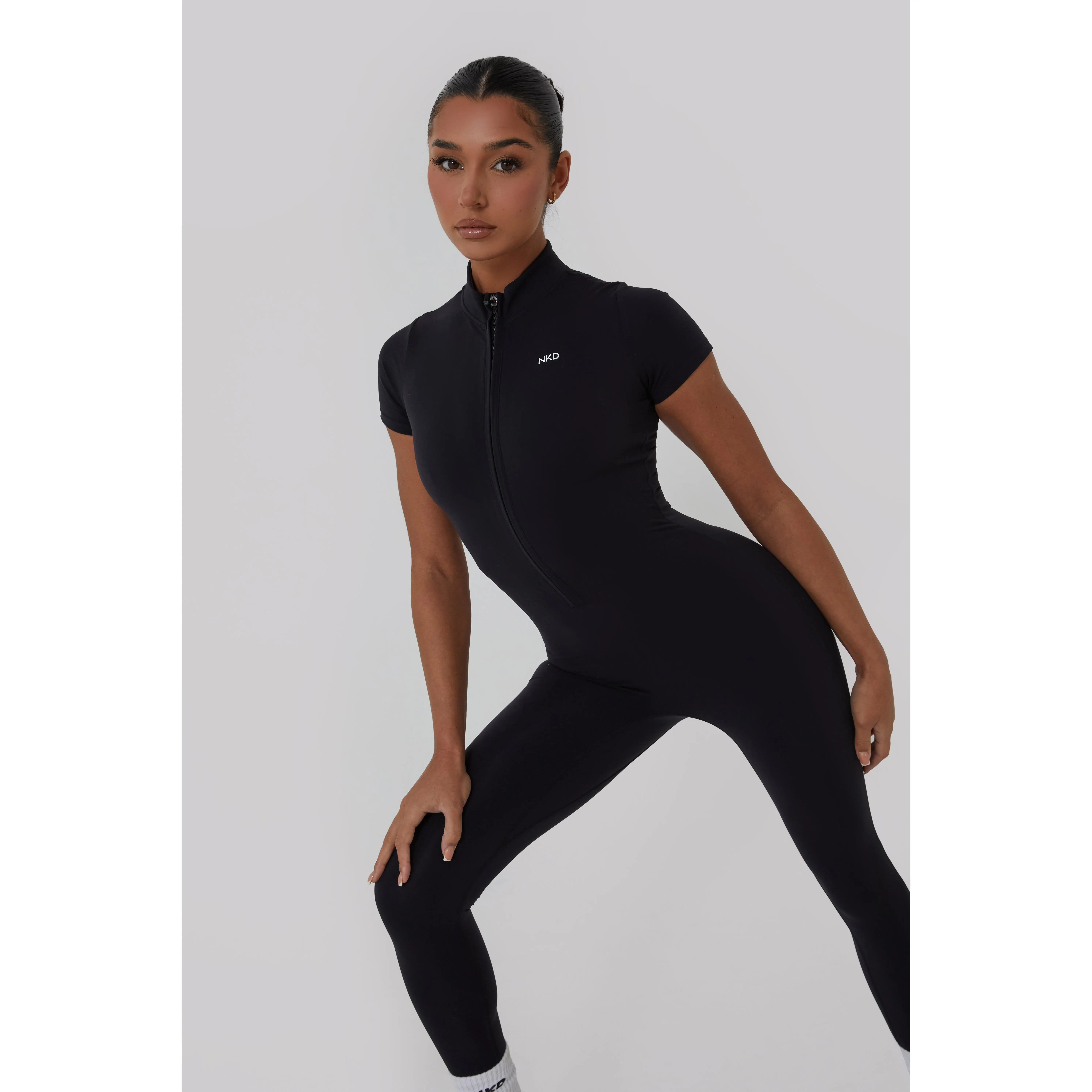 Jersey Jumpsuit - Liquorice Black