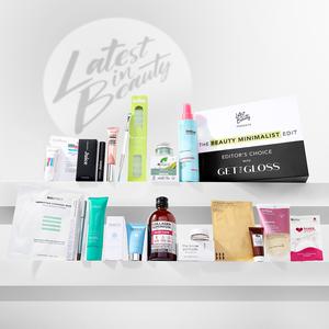 The Beauty Minimalist Beauty Box Edit With Get The Gloss Worth £260