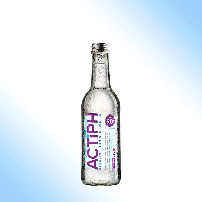 Actiph Alkaline Ionised Water - 24 x 330ml