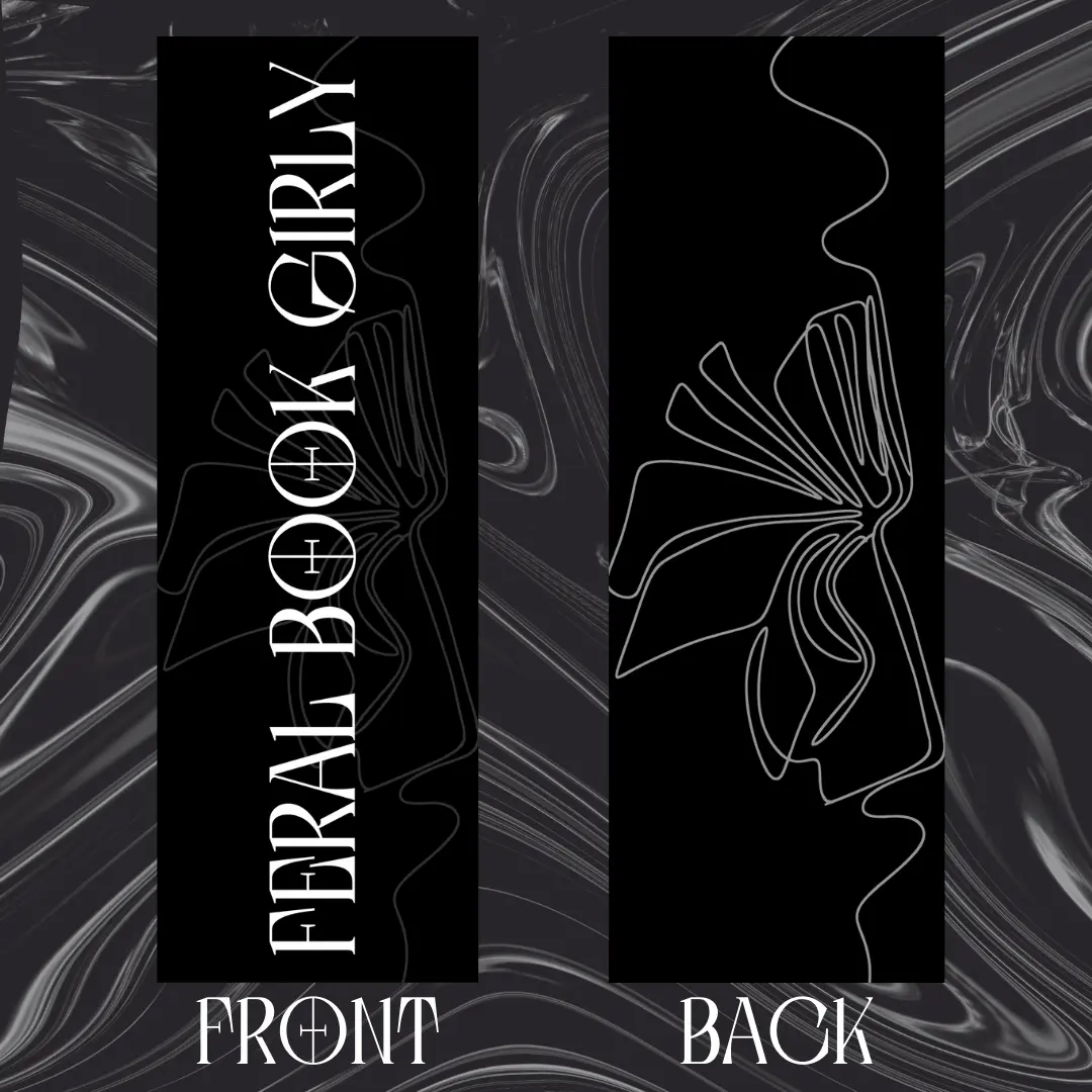 Feral Book Girly Bookmark