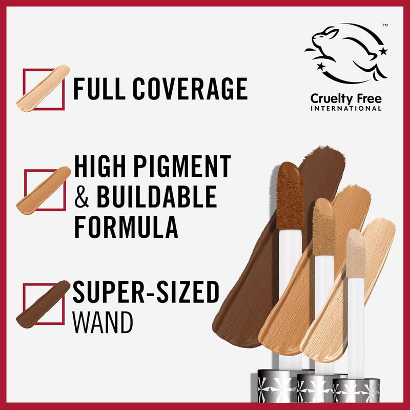 Rimmel London Multi Tasker Concealer 10ml - Choose Your Shade - Full Coverage Liquid Formula for Blemishes, Dark Circles, and Imperfections glowy base makeup products Foundation Cosmetic 3