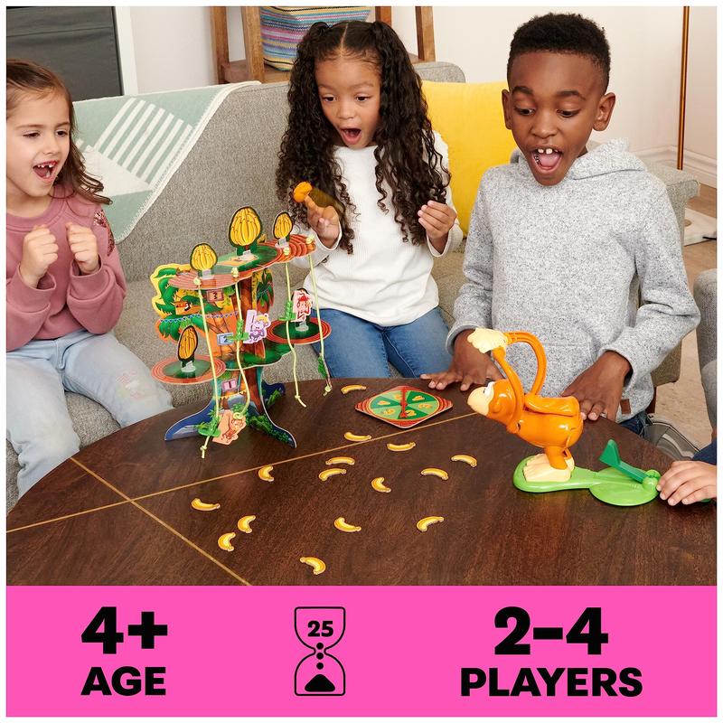 Spin Master Games, Monkey See Monkey Poo Game, Fun Games, Sensory Toys, Family Games, Funny Gifts, Christmas Gifts for Kids, for Ages 4+ 1