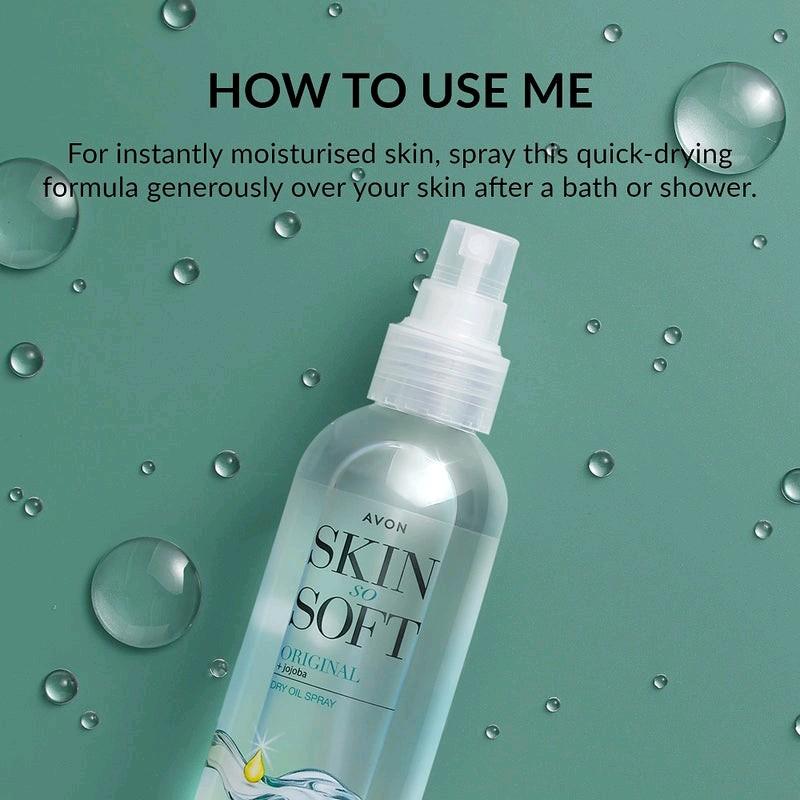 Avon Skin so Soft Dry Oil Spray - 150 ml 2