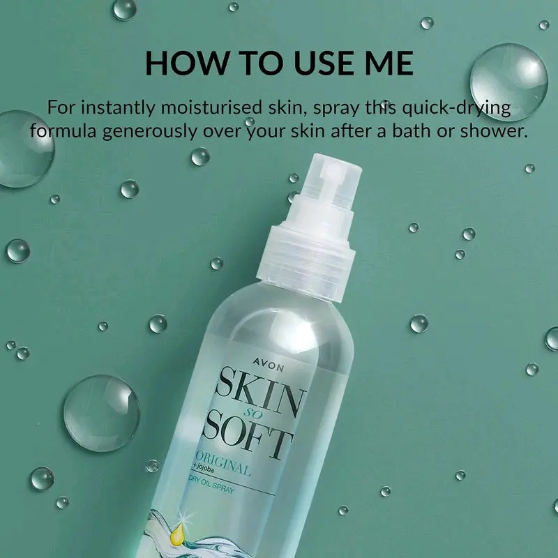 Avon Skin so Soft Dry Oil Spray - 150 ml 2