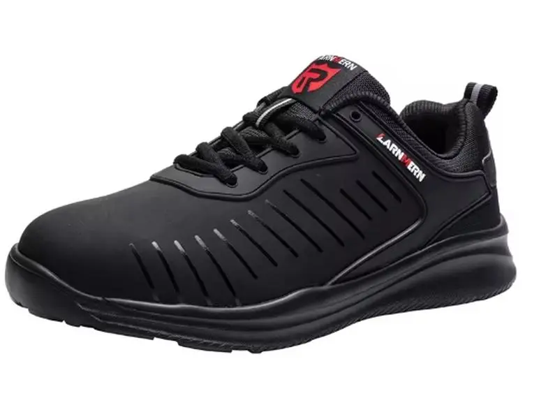 LARNMERN Steel Toe Sports Shoes For Men And Women, Lightweight Safety Shoes, Anti Slip Work Shoes, Breathable Shoes men's
