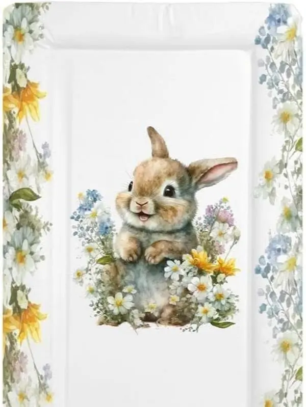 Sunnybabies Donna Bunny Baby Changing Mat Babies Nursery Toddler Wipe Down PVC baby  changing  mat