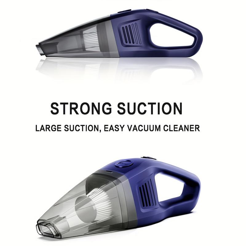 Product Introduction of Powerful Portable Wireless Handheld Vacuum Cleaner for Car, Home, Office with USB Charging and Variety of Accessories 6