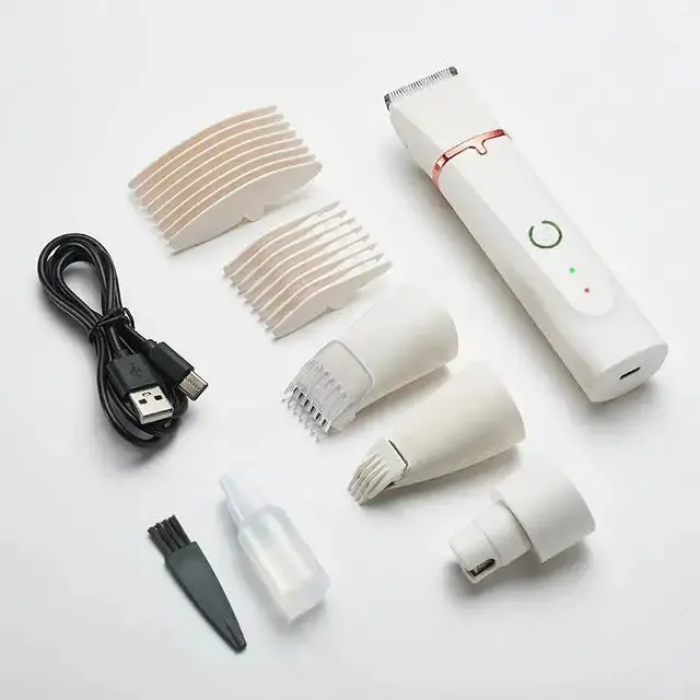 4-in-1 Electric Pet Hair Grooming Tool – Effortless Grooming for a Clean Home 5