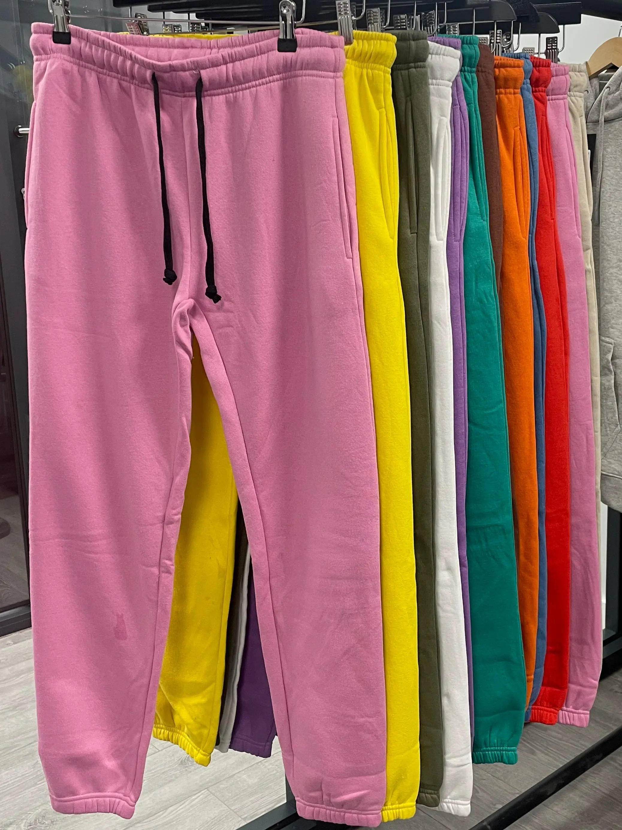 3 Pack Womens Joggers Fleece Lined Ladies Winter Elasticated Cuff Joggers Random S M L XL