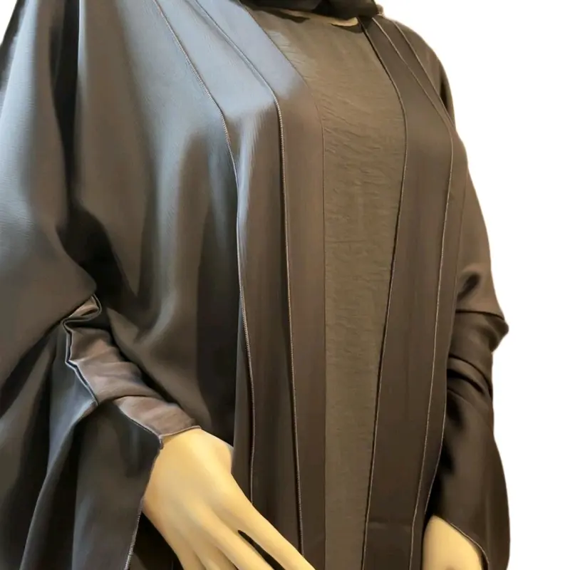 HINAYA Blue Abaya set 4 pieces Abaya Dubai tiktok shop uk 1