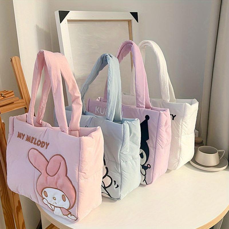 Sanrio Hello Kitty & Kuromi Cute Shoulder Bag - Sweet Style, Durable Polyester, Perfect Gift for Women 1