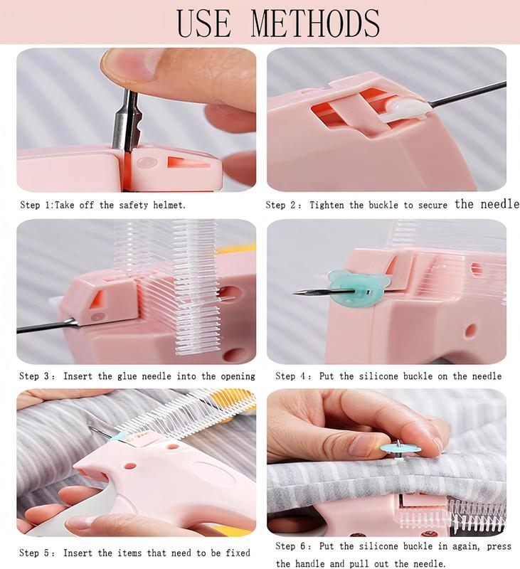 Micro Stitch Gun for Clothes - Tagging Gun (With 1000 Fasteners) 2
