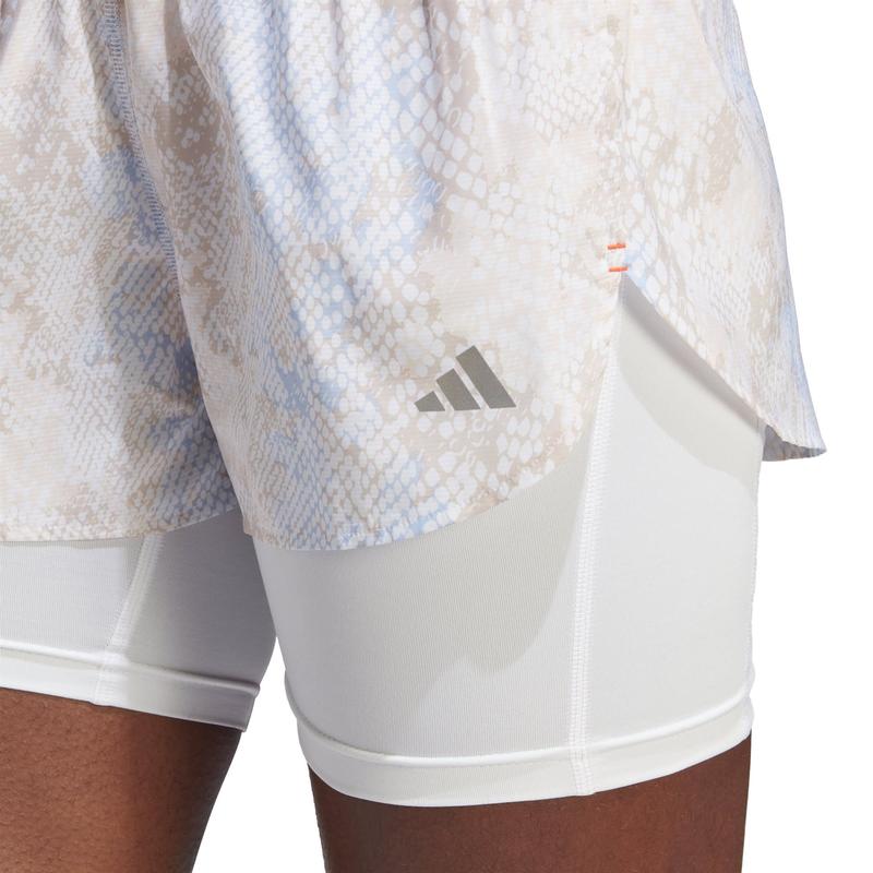 Adidas Womens Run Fast 2 Baby Shorts Running Short Sports Training Fitness Gym 6