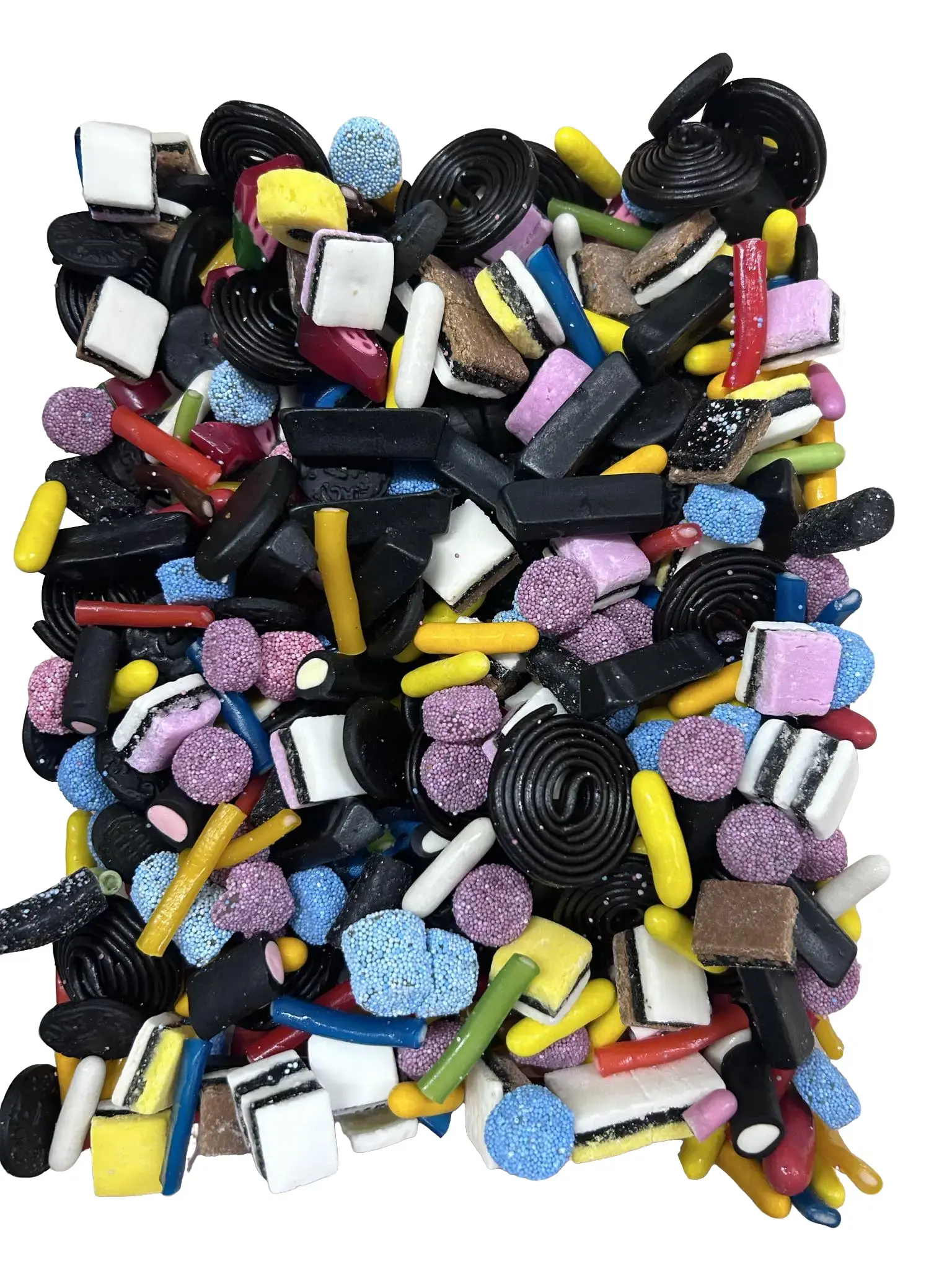 Liquorice Pick N Mix 300g-3kg Pouches, Buckets and Jars (Pontefract Cakes, Liquorice Allsorts etc
