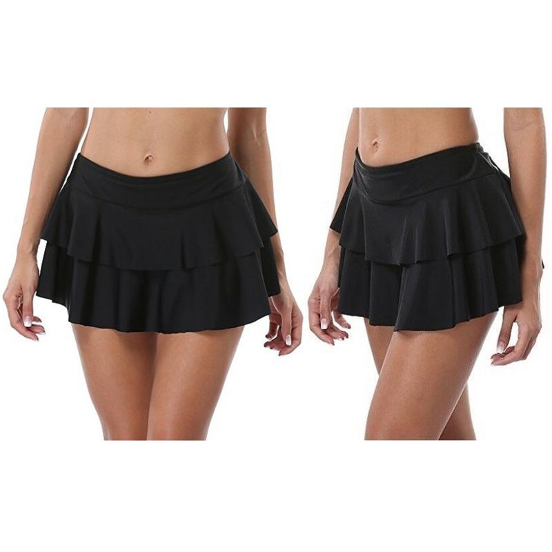 Women's RaRa Frill Elasticated Mini Skirts 5