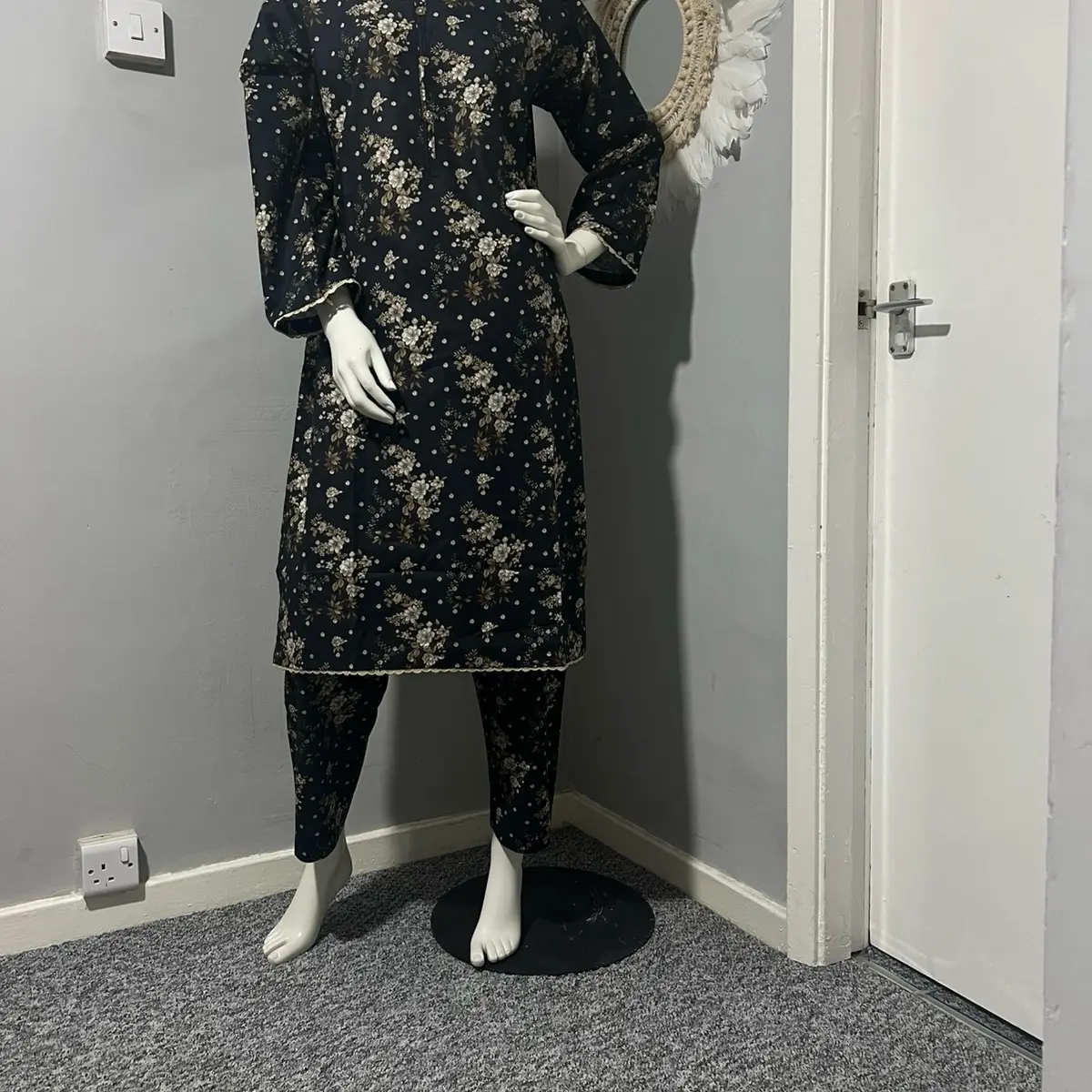 Binsaeed 2pc Women's Casual autum cotton Collection - Medium to 3xl