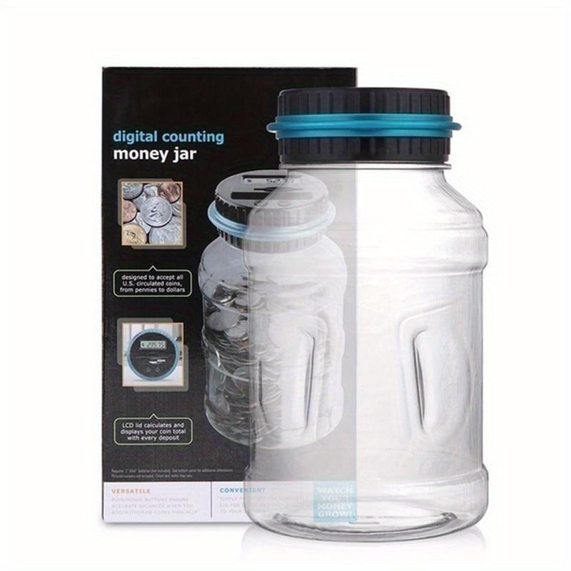 Product Introduction of Automated Coin Counting Jar - Large LCD Display - Money Saving Bank - Perfect Gift for Holidays Decor Piggy 4