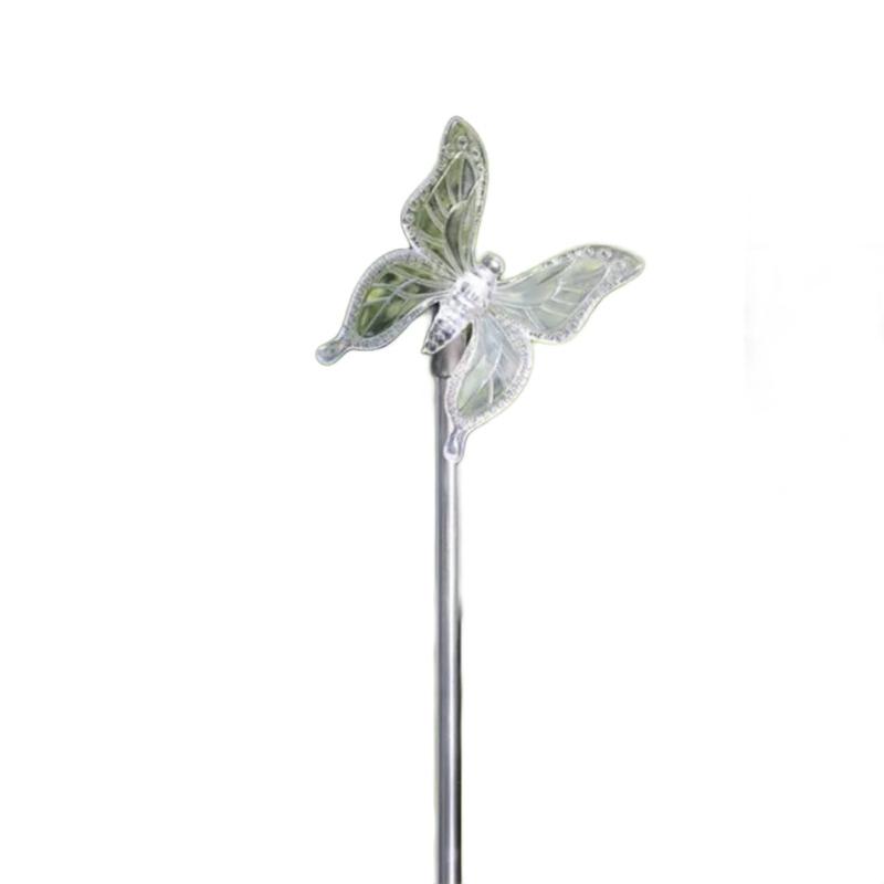 Colour Changing Solar Power Stake Light Butterfly, Ultra Bright LED Light: 3
