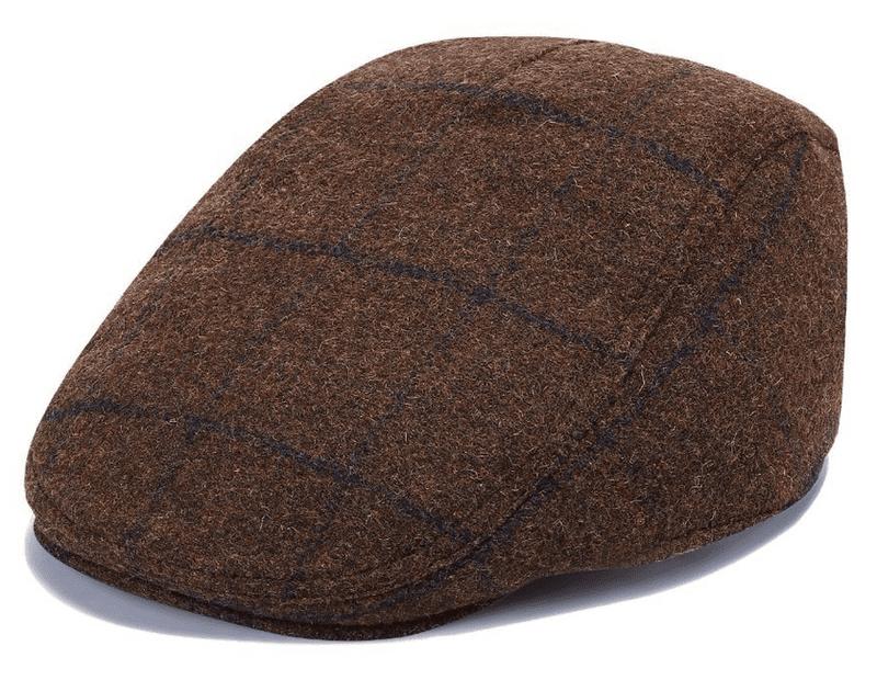 Tesfarz Men's Beret Flat Newsboy Hat Irish Cabbie Gatsby Cap Breathable Driving Hunting Hat 8