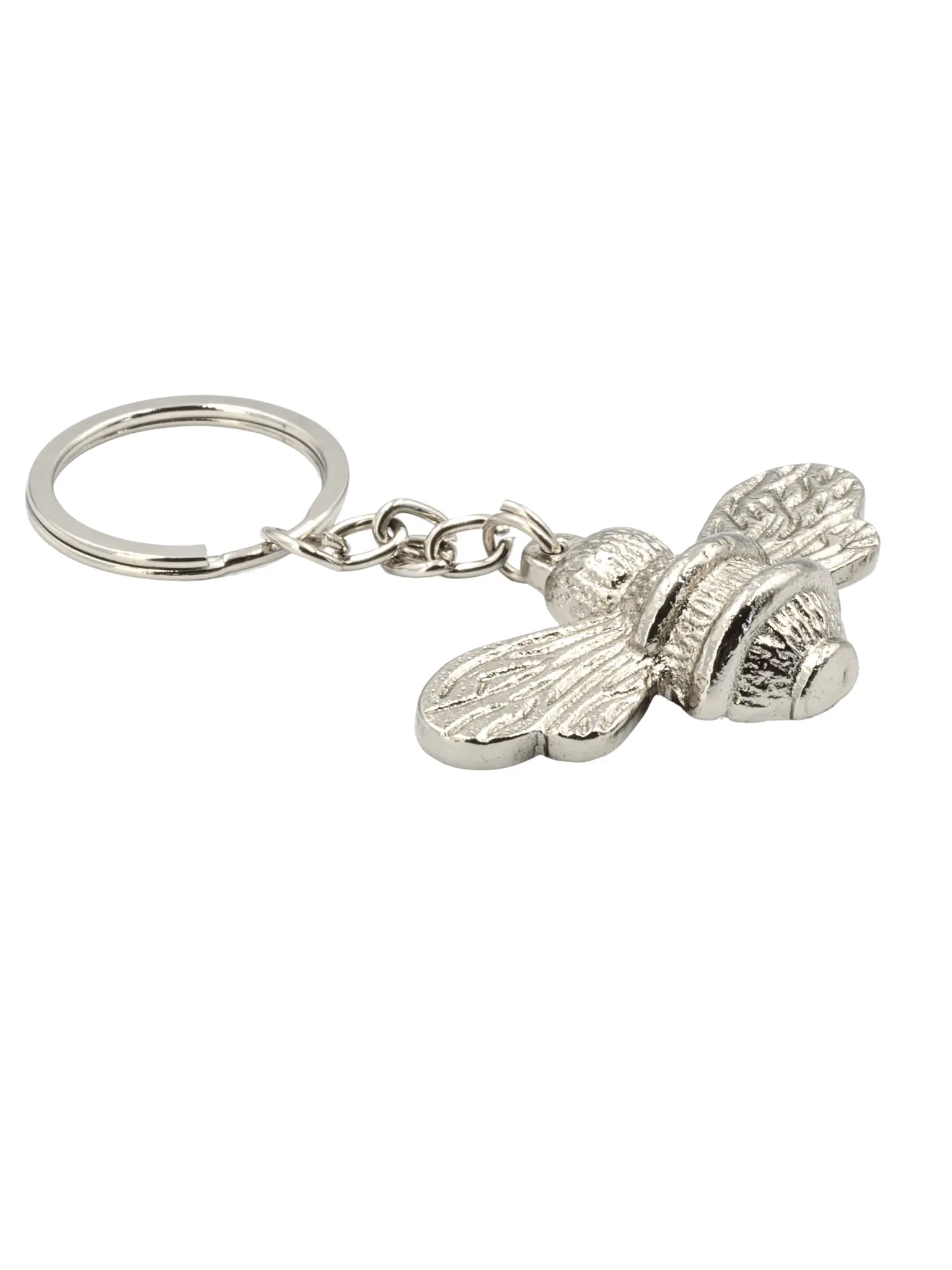 Brass bee Bumble bee Keyring